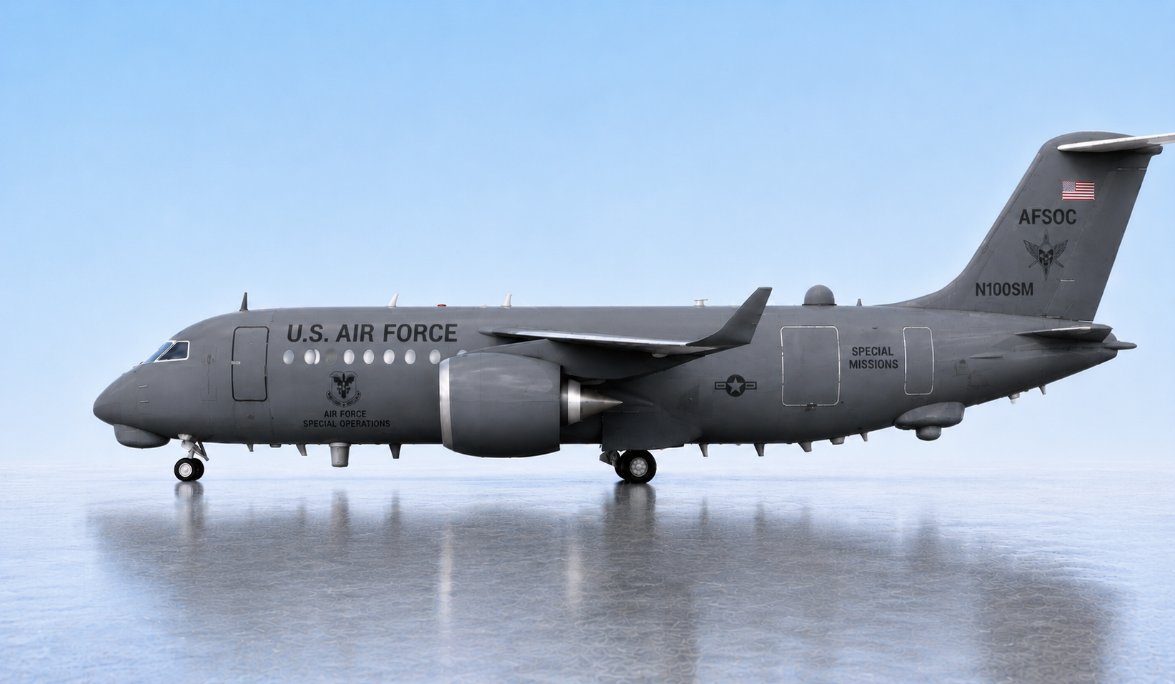 Revia R-family in AFSOC special missions configuration